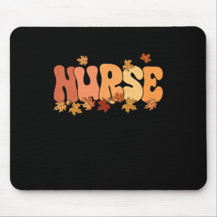Erntedankfest Krankenschwester Würdigung Herbstlau Mousepad