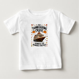 Erntedankfest Kreuzfahrt 2024 Dankbar Für Erinneru Baby T-shirt