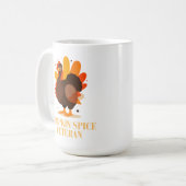 Erntedankfest Kürbisgewürz Veteran Kaffeetasse (Vorderseite Links)