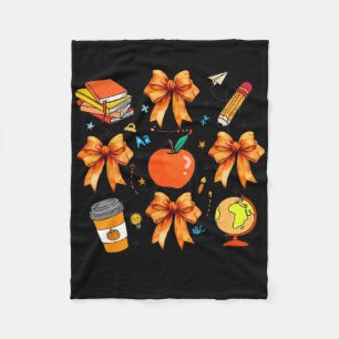 Erntedankfest Lehrerin Kokette Lehrerin Schleife H Fleecedecke