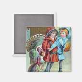 Erntedankfest Magnet (Vorderseite/Rückseite)
