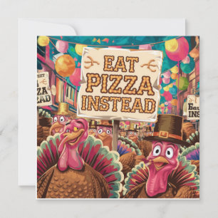 Erntedankfest mit Pizza Einladung