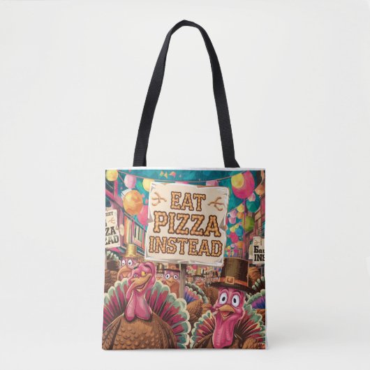 Erntedankfest mit Pizza Tasche (Vorderseite)