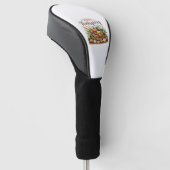 Erntedankfest mit Pumpkins Golf Headcover (angewinkelt)