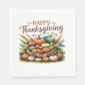 Erntedankfest mit Pumpkins Serviette (Vorderseite)