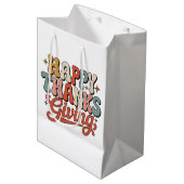 ERNTEDANKFEST MITTLERE GESCHENKTÜTE (Vorderseite Schrägansicht)