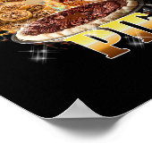 Erntedankfest Pecan Pie Bootleg 90er Rap Rock Vint Poster (Ecke)