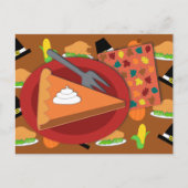 Erntedankfest-Pie Postkarte (Vorderseite)