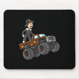 Erntedankfest Pilger fährt Monstertruck Kleinkinde Mousepad
