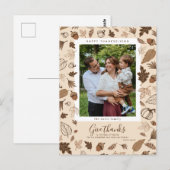 Erntedankfest Postkarte (Vorne/Hinten)