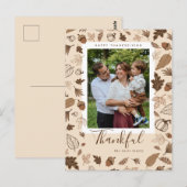 Erntedankfest Postkarte (Vorne/Hinten)