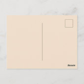 Erntedankfest Postkarte (Rückseite)