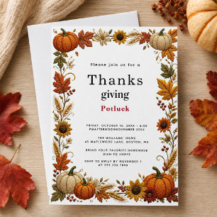 Erntedankfest-Potluck 2026 Einladung