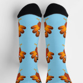 Erntedankfest-Puten-Socken Socken (Oben)