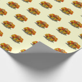 Erntedankfest-Puter-Tourist Geschenkpapier (Ecke)