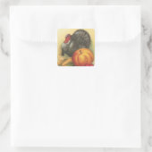 Erntedankfest Quadratischer Aufkleber (Tasche)