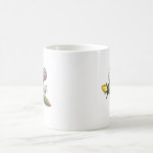 Erntedankfest-Raketen-Feuertruthahn Kaffeetasse (Mittel)
