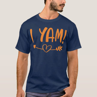 Erntedankfest Sie ist meine Süßkartoffel Ich Yam S T-Shirt