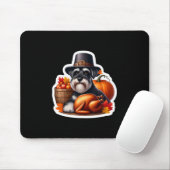 Erntedankfest Standard Schnauzer Hundebesitzer Mut Mousepad (Mit Mouse)