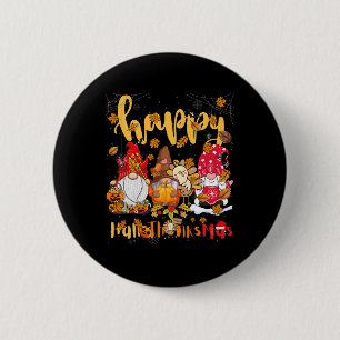 Erntedankfest Süßes Gurgel Gurgel Truthahn Pilger  Button
