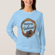 Erntedankfest-T-Shirt "Dankbar & Versammelt"