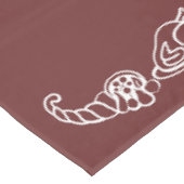 ERNTEDANKFEST TRADITIONELLE Tischdecke (Schrägansicht)