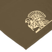 ERNTEDANKFEST TRADITIONELLE TRUTHUHN Tischdecke (Ecke)
