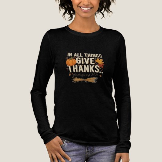 Erntedankfest Tri-Blend Shirt (Vorderseite)