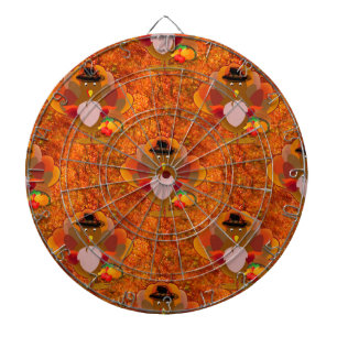 Erntedankfest-Truthahn Dartscheibe