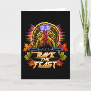 Erntedankfest Truthahn Dj Pilger Rave Das Festmahl Karte
