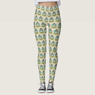 Erntedankfest Truthahn Essen Torte Leggings