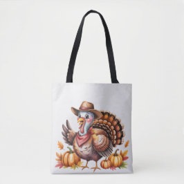 Erntedankfest Truthahn Herbst Tasche