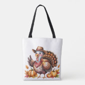 Erntedankfest Truthahn Herbst  Tasche (Rückseite)
