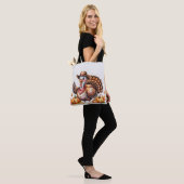 Erntedankfest Truthahn Herbst  Tasche (Am Model)