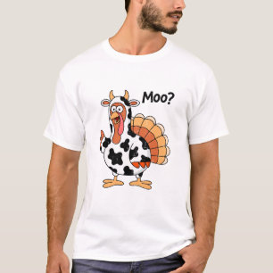 Erntedankfest Truthahn Muhen T-Shirt