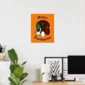Erntedankfest-Turducken -  Poster (Heimbüro)