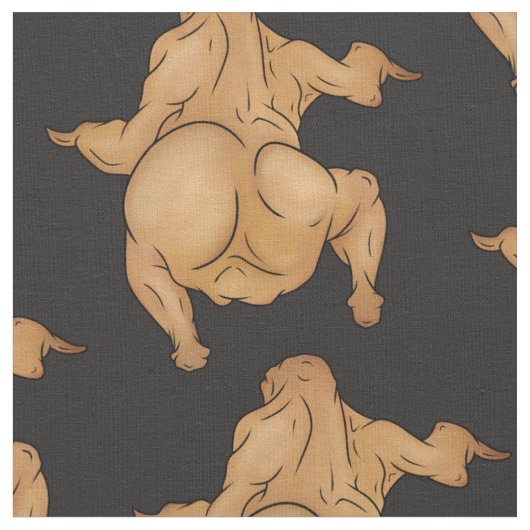 Erntedankfest-Twerkey-Stoff Stoff (Nahaufnahme)