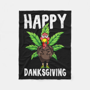 Erntedankfest Unkraut Frohes Danksgiving Truthahn Fleecedecke