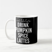 Erntedankfest Wahrscheinlich wird Pumpkin Spice La Kaffeetasse (Links)