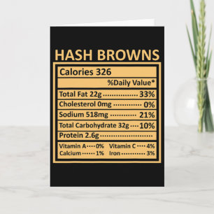 Erntedankfest Weihnachten Lustige Hash Browns Ernä Karte