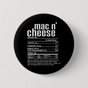 Erntedankfest Weihnachten Mac N Cheese Ernährungsf Button