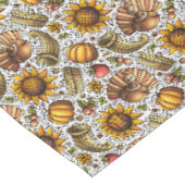 Erntedankfestmahl Tischdecke (Schrägansicht)
