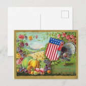Erntedankgrüße 1906 postkarte (Vorne/Hinten)