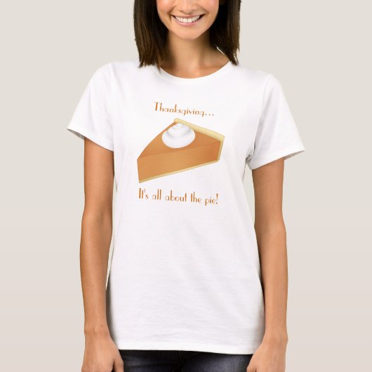 Erntedankkürbistorte T-Shirt (Vorderseite)