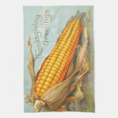 Erntedankmais-Küchentuch Geschirrtuch (Vertikal)