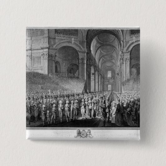 Erntedankservice in St Paul Kathedrale Button (Vorderseite)