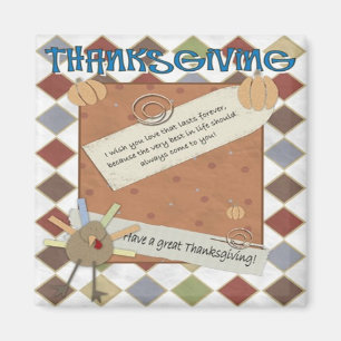 Erntedanktageswünsche Magnet