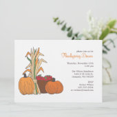 Ernteeinladung Einladung (Stehend Vorderseite)