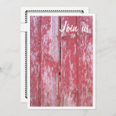 Ernteeinladung Einladung (Vorne/Hinten)