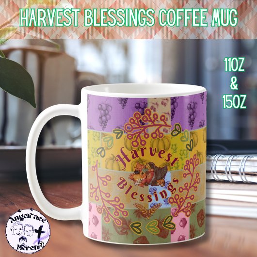 Ernteertrag Vintages Herbstobst Kaffeetasse